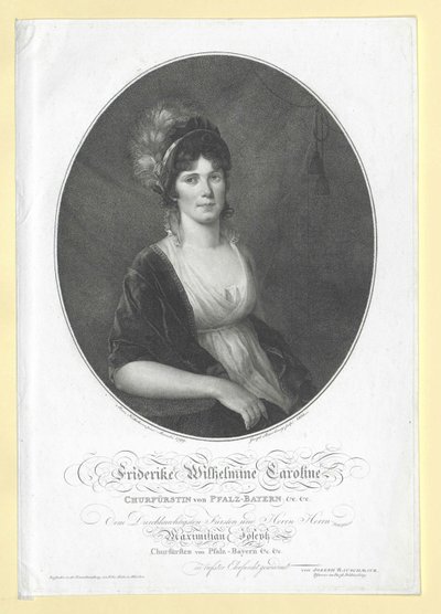 Caroline von Baden von Artist Unknown