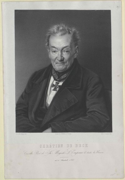 Christian von Beck von Artist Unknown
