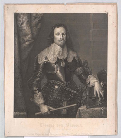 Herzog von Savoyen Carignan Franz Thomas von Artist Unknown