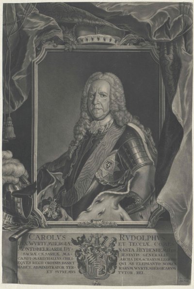 Herzog von Württemberg Karl Rudolf von Artist Unknown