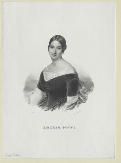 Emilia Goggi von Artist Unknown