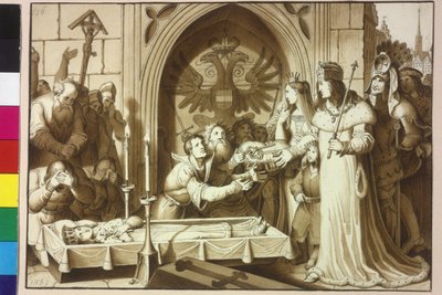 Kaiser Friedrich III und die Herzöge Albrecht und Sigmund von Artist Unknown