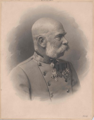 Kaiser von Österreich Franz Joseph I. von Artist Unknown