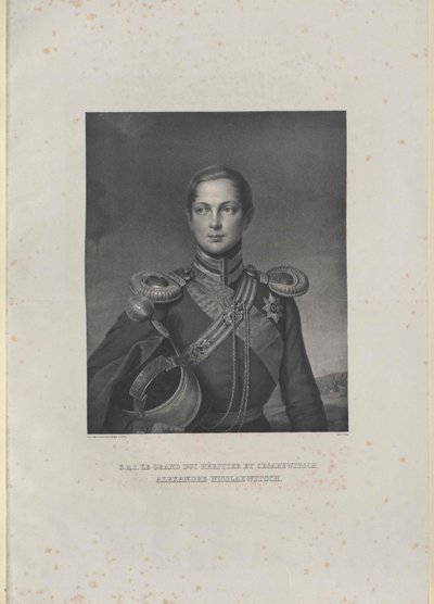 Kaiser von Russland Alexander II von Artist Unknown