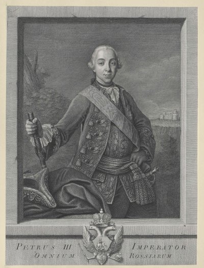 Kaiser von Russland Peter III. von Artist Unknown