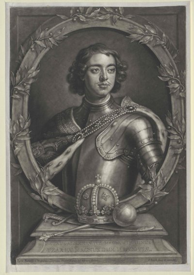 Kaiser von Russland Peter I der Große von Artist Unknown
