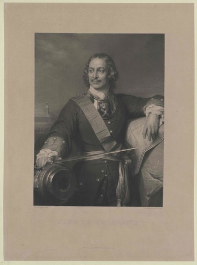 Kaiser von Russland Peter I der Große von Artist Unknown