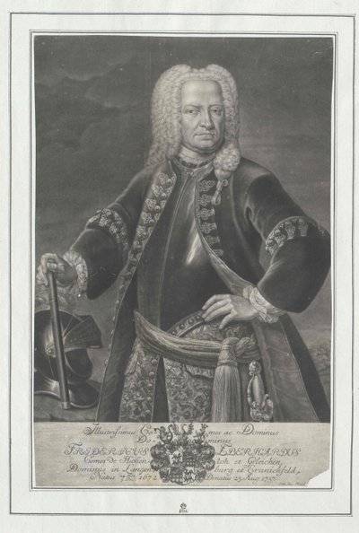 Friedrich Eberhard Graf Hohenlohe-Kirchberg von Artist Unknown