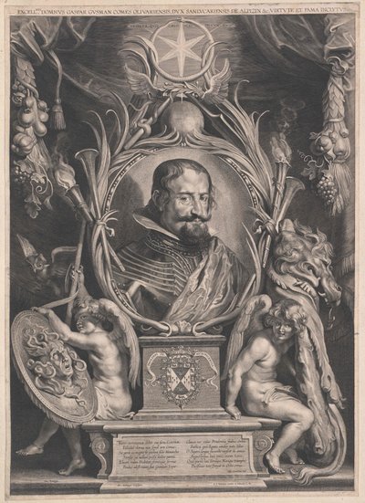 Gaspar Herzog von San Lucar de Barameda Conde Duca Olivarez z Guzman von Artist Unknown