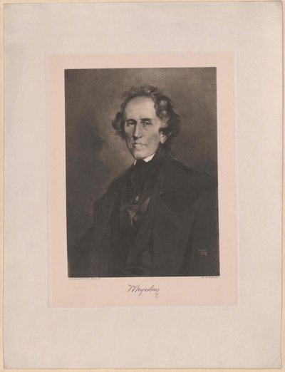 Giacomo Meyerbeer von Artist Unknown