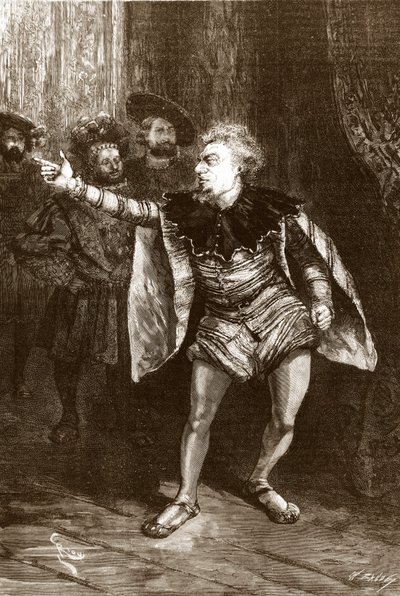 Illustration für das Stück "Le Roi s