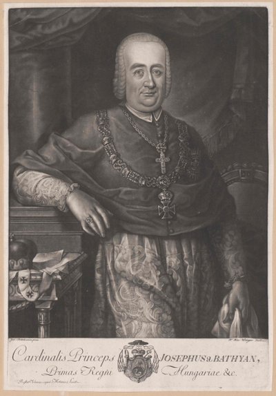 Joseph Graf Batthyány von Nemet-Ujvar von Artist Unknown