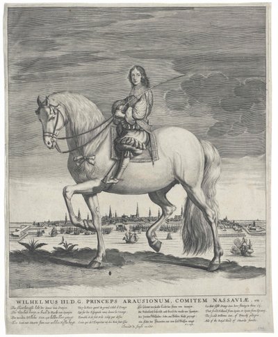 König von England Wilhelm III. von Artist Unknown