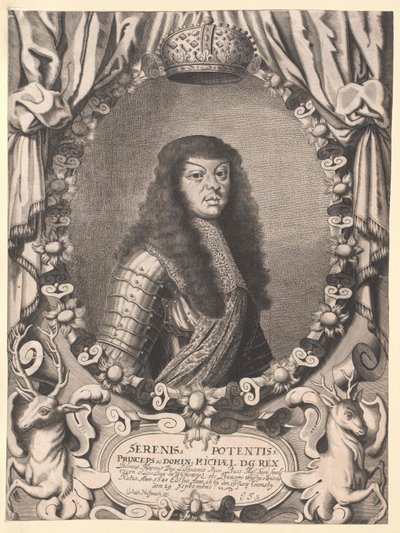 König von Polen Michael Thomas Wiesniowiecz von Artist Unknown