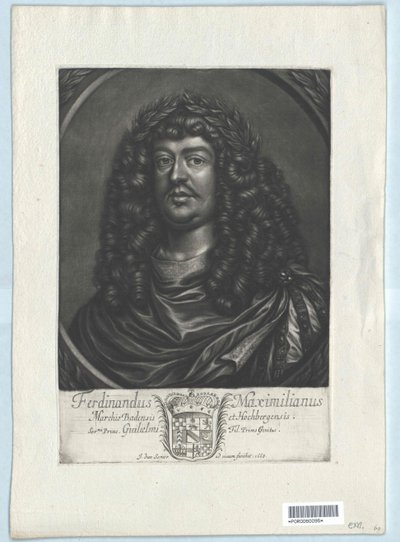 Markgraf von Baden-Baden Ferdinand Maximilian von Artist Unknown