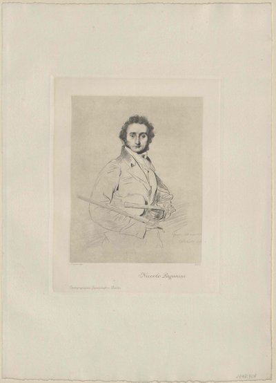Niccolò Paganini von Artist Unknown