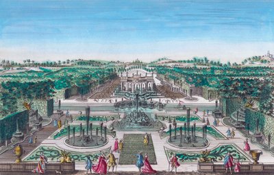 Vergnügungsgärten des Königs von Spanien von Artist Unknown