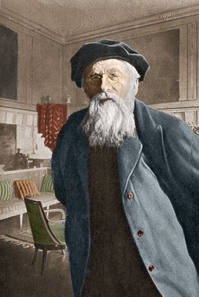 Porträt von Auguste Rodin, französischer Bildhauer von Artist Unknown