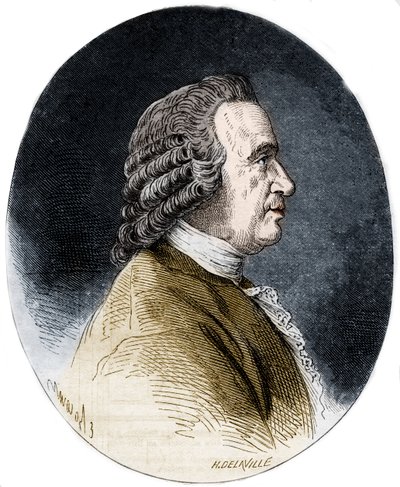 Porträt von Louis Jean Marie Daubenton, französischer Naturforscher von Artist Unknown