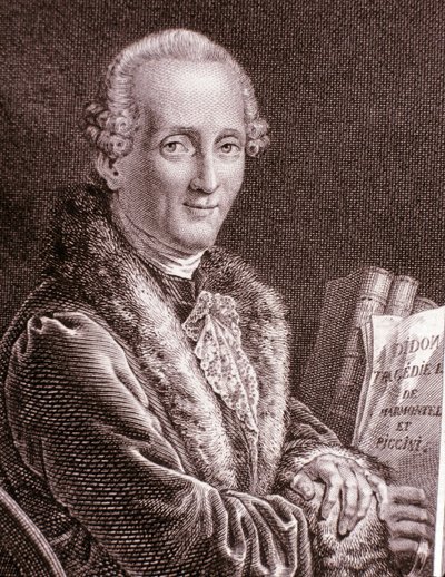 Porträt von Niccolo Piccinni (Radierung) von Artist Unknown