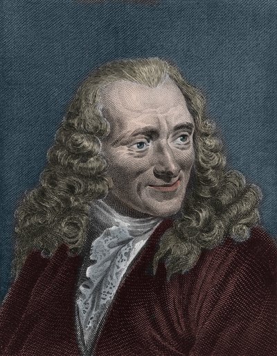 Porträt von Voltaire von Artist Unknown