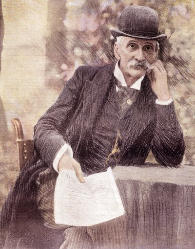 Porträt des Präsidenten des italienischen Rates Giuseppe Zanardelli (1826-1903) von Artist Unknown