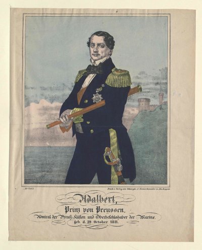 Prinz von Preußen Adalbert von Artist Unknown