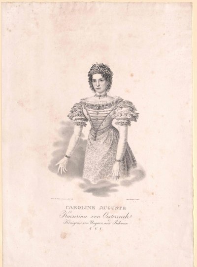 Prinzessin von Bayern (1792-1873) Caroline von Artist Unknown