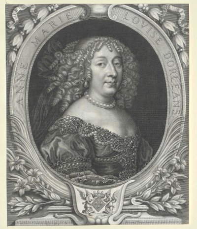 Prinzessin von Orléans Anne Mary Louise von Artist Unknown