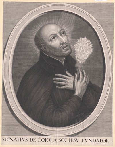 Heiliger Ignatius von Loyola von Artist Unknown