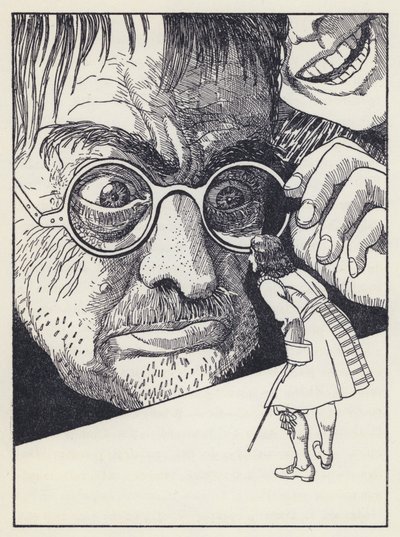 Illustration für Gullivers Reisen von Jonathan Swift von Artus Scheiner