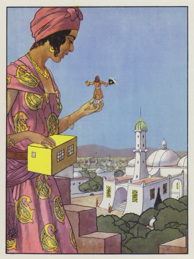Illustration für Gullivers Reisen von Jonathan Swift von Artus Scheiner