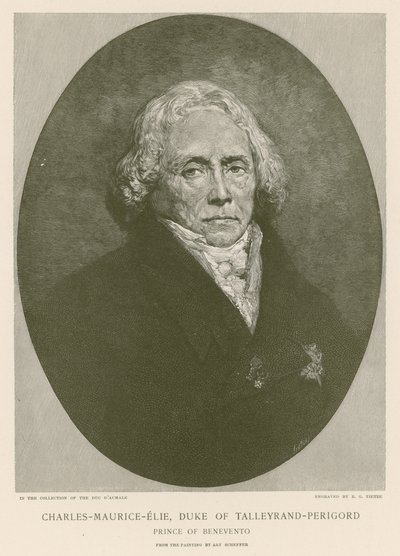 Charles Maurice de Talleyrand-Périgord von Ary Scheffer