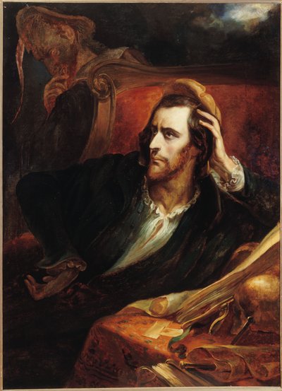 Faust in seinem Kabinett von Ary Scheffer