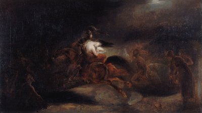 Lenore. Die Toten reisen schnell, ca. 1830 von Ary Scheffer