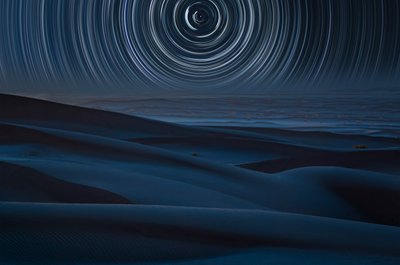 Wüstensternspuren von Asef Azimaie