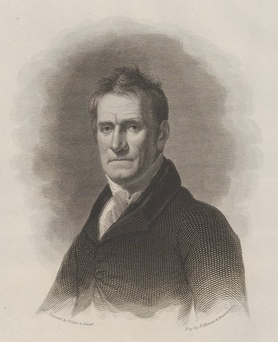 Cadwallader David Colden, Bürgermeister von New York City, ca. 1825 von Asher Brown Durand