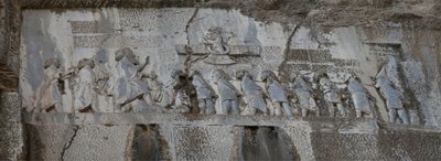 Darius I. der Große. Die Behistun-Inschrift, 6. Jahrhundert v. Chr. von Assyrian