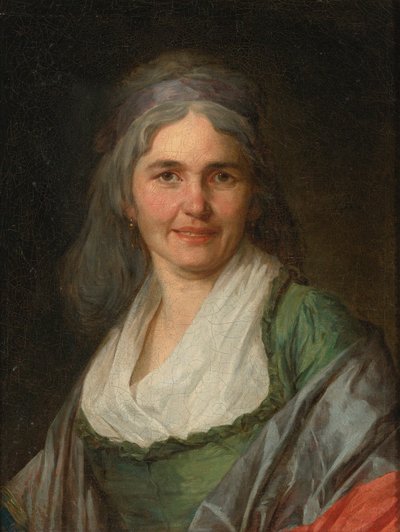 Porträt einer Frau von attributed to Louis Rolland Trinquesse