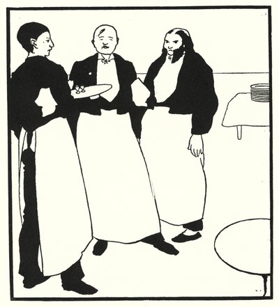Kellner (Stich) von Aubrey (after) Beardsley