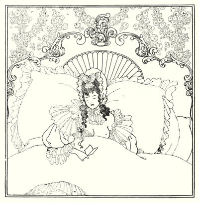Der Liebesbrief (Gravur) von Aubrey (after) Beardsley