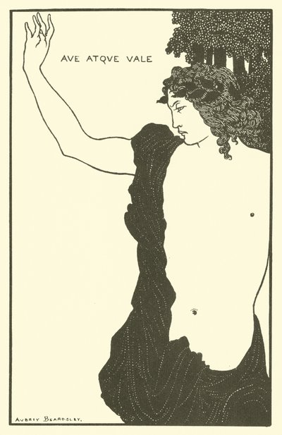 Ave atque Vale von Aubrey Beardsley