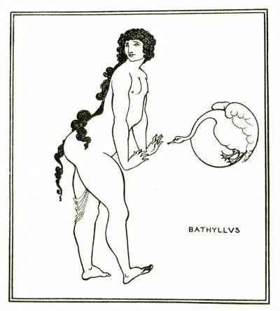 Bathyllus, ca. 1894 von Aubrey Beardsley