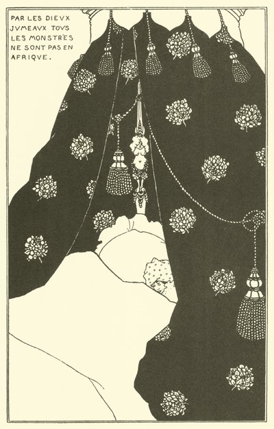 Porträt von sich selbst von Aubrey Beardsley