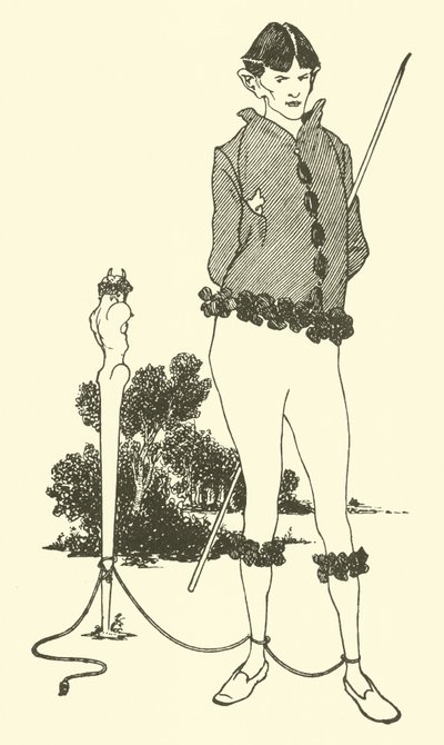 Selbstporträt von Aubrey Beardsley