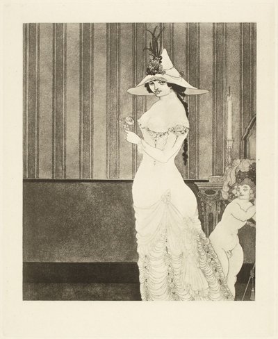 Frau von Aubrey Beardsley