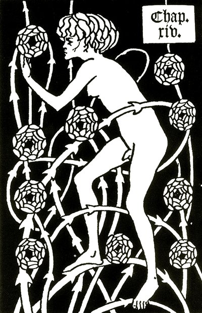 Hermaphrodit unter den Rosen aus 