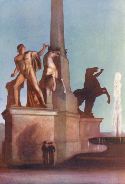 Rom: Monte Cavallo am Quirinal von Aubrey Waterfield