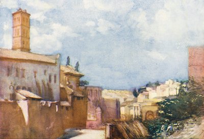Rom: Blick auf S. Francesca Romana und das Forum von Aubrey Waterfield