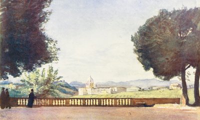 Rom: Sankt Peter vom Villa Pamphili Doria von Aubrey Waterfield